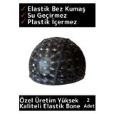 Wintoup Özel Üretim Su Geçirmez Yüzücü Havuz Deniz Bonesi Elastik Bez Yüzme Şapkası Bone 2 Adet