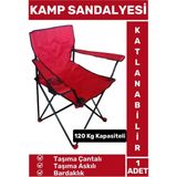 Wintoup Premium 120 kg dirençli Çantalı Taşıma Askılı Bardaklık Balık Piknik Sahil Outdoor Kamp Sandalyesi - Renkli