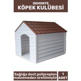 Wintoup Premium Demonte Sağlıklı Polipreplen Malzeme Kolay Kurum Pet Evcil Hayvan Bahçe Köpek Kulübesi
