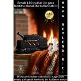 Wintoup Premium Ultrasonik Sessiz Çalışma LED Işıklı Çok Şık Tank Tasarımlı Oda Hava Nemlendiricisi 300 ml - Çok Renkli