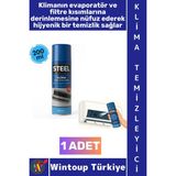 Wintoup #sprey Ev Tipi Split Araç Kliması Hijyen Bakım Toz Kir Koku Giderici Ferahlatıcı Aerosol Püskürtme Mekanizması Pratik Temizleme Klima Temizleyici Sprey 200 ml - Çok Renkli