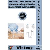 Wintoup #stand 19L 20L Pratik Su Sebili Ofis Ev Mutfak Sağlam Damacana Musluk Başlığı Metal Ayak Stand Seti - Çok Renkli