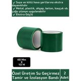 Wintoup Süper Güçlü Su Geçirmez Yeşil Çok Amaçlı Tamir ve İzolasyon Bandı 48 mm x 10 m 2 Adet