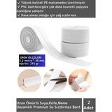 Wintoup Suya Küfe Dayanıklı 3.2 Metre Mutfak Lavabo Pencere Kenar Yalıtım Bandı 2 Adet