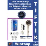 Wintoup #tiftik Pratik Ergonomik Şarjlı Tüy Toplayıcı Profesyonel Yenileyici Ince Uzun Saplı Tiftik Makinesi - Renkli