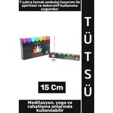 Wintoup #tütsü Rahatlama Arınma Dinginlik Meditasyon Yoga Pozitif Enerji Hoş Kokulu Şık Kutu 7 Chakra Tütsü - 1 - Çok Renkli
