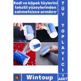 Wintoup #tüytoplayıcı Yıkanabilir Pratik Yapışkanlı Kedi Köpek Kıl Temizleme Koltuk Tüy Toz Toplama Rulosu - Renkli