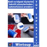 Wintoup #TüyToplayıcı Yıkanabilir Pratik Yapışkanlı Kedi Köpek Kıl Temizleme Koltuk Tüy Toz Toplama Rulosu
