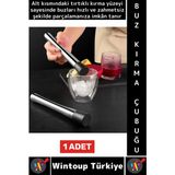 Wintoup Uzun Ömürlü Ergonomik Tutuş Içecek Kokteyl Bar Meyve Ezme Tırtıklı Zahmetsiz Buz Kırma Çubuğu - Çok Renkli