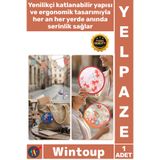 Wintoup #Yelpaze Portatif Pratik Yazlık Şık Çanta Boy Hafif Tasarım Katlanabilir Kore Tipi Yuvarlak Yelpaze