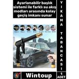 Wintoup #yıkamatabancası Araba Bahçe Sulama Temizlik Ayarlanabilir Basınçlı Çok Fonksiyonlu Yıkama Tabancası - Tek Ebat