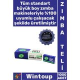 Wintoup #zımba Ofis Kırtasiye Okul Arşiv Dosyalama Dayanıklı Metal Galvanizli Güçlü 1000'LI Büyük Zımba Teli - Tek Ebat