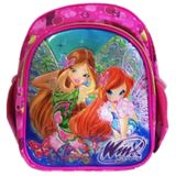 Winx Anaokulu Çantası - İki Bölmeli Kız Çocuk Günlük ve Okul Çantası 26 x 30 x 15 cm