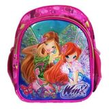 Winx Anaokulu Cantasi - Iki Bolmeli Kiz Cocuk Gunluk Ve Okul Cantasi