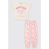 Winx Club Kız Çocuk Pembe Pijama Takımı 5 Yaş (110 cm)