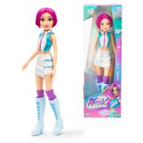 Winx Iconic Doll – Tecna İmzalı Kıyafet ve Artikülated Joints – Klasik 27 cm Moda Bebek Mor Bob ve Gümüş Etek – Resmi Winx Club Oyuncak Kızlar için – Büyülü Macera Oyunu – 4+ Yaş