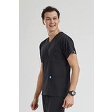 Wio Uniform BASIC DOKTOR, HEMŞİRE FORMASI ÜST – ERKEK, SİYAH XL