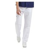 Wio Uniform Basıc- Erkek Likralı Beyaz Üniforma Pantolon - 2XL