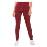 Wio Uniform Janet- Kadın Likralı Bordo Medikal Pantolon - S