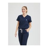 Wio Uniform Jogger Doktor, Hemşire Forma, Üst - Kadın, Lacivert