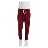 Wio Uniform Jogger- Erkek Likralı Bordo Üniforma Pantolon - S