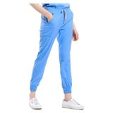 Wio Uniform Jogger- Kadın Likralı Buz Mavi Üniforma Pantolon - XS - Renkli