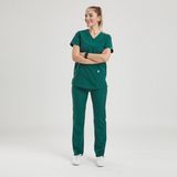 Wio Uniform Likralı Dinamik Basic Doktor, Hemşire Forması – Kadın, Yeşil