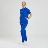 Wio Uniform Likralı Dinamik Crocus Doktor, Hemşire Forması – Kadın, Royal Mavi