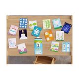 Wipe Clean Finger Paint Activity - Silinebilir Parmak Boyası Aktivite Kartları - Fingerprint Activities - standart