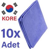 Wipe&buff Mikrofiber Seramik Kaplama Detailing Bezi 10'lu-Temizlik BEZI-40X40CM-320GSM
