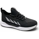 Wipper 45-46-47-48 Numaralarda Erkek Sneaker-Rahat Kalıp Spor Ayakkabı - Siyah