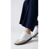 Wipper Retro Serisi Vintage Tasarım Günlük Sneakers Old Money Stil Şık ve Rahat Kadın Spor Ayakkabı - Beyaz Beyaz
