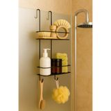 Wirewel 2 Katlı Banyo Düzenleyici Duşakabin Askısı, Duş İçi Organizer Rafı Şampuanlık Organizer