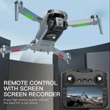 Wirkmarkt T7 Pro Drone Hd Çift Kameralı Gps Wifi Fpv 360° Engel Algılama Katlanabilir Drone Kanat Koruma ve Çanta Hediyeli - Siyah