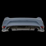 Wisco Seat Leon Aero (13-17 Mk3 , 17-20 Mk3.5 Için Tampon Seti Arka 5F0807421GRU Wısco - Siyah