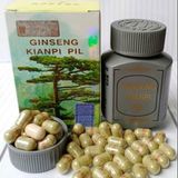 Wisdom Ginseng Kianpi Pil Doğal Karbonhidrat Yardımcısı 60 Kapsül Çin Menşeli Bitkisel Gainer