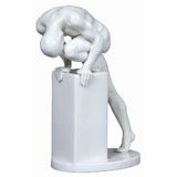 Wise Biblolar – Body Porselen Biblo 16,5x9,5x20,5 cm | Dekoratif Obje