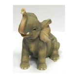 Wise Biblolar – Hayvanlar Alemi Bebek Filler Biblo 8,9×7 CM | Sevimli Fil Figürü & Dekoratif Obje