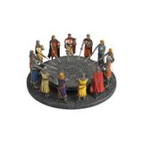 Wise Biblolar – Mitoloji & Tarih Kral Arthur ve 12 Savaşçı Dekoratif Obje 29,5x29,5x11,5 cm