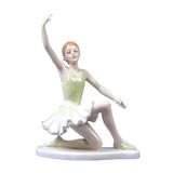 Wise Biblolar - Porselen Balerin Biblo 13,5x7,5x18 cm Dekoratif Obje Hediyelik