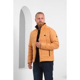 Wise Erkek Ribstop Dik Yaka Su Geçirmez Mont - Hardal - XL