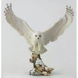 Wise Hayvanlar Alemi - Baykuş Biblo Dekoratif Obje 33X16,5X34 Cm
