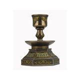 Wise Serisi – Arabesk Mumluk | Poliresin Dekoratif Obje 12x8x8 CM