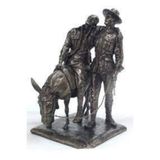 Wise Serisi – Askerler ve Eşek Biblosu | Poliresin Dekoratif Obje 21x10,5x12 CM