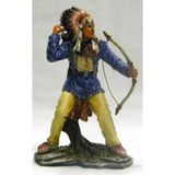 Wise Serisi – Kurşun Asker Kızılderili Biblo (10 Cm)