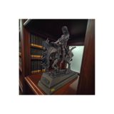Wise Serisi – Metehan Bronz Biblosu | Mitoloji & Tarih Temalı Dekoratif Obje, Poliresin 30x30x9 CM