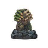 Wise Serisi – Zombi Tutuşan El Biblosu | Dekoratif Obje, Poliresin Hediyelik Biblo 13x12x9 CM