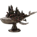 Wise Steampunk Galaktik Balina Biblo Veronese Design