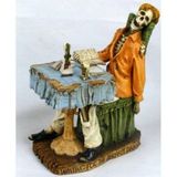 WISE Veronese İskelet Serisi-AKŞAM YEMEĞİ BEKLEYEN-16*12*7 CM.