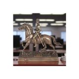 Wise Veronese Serisi – Atatürk Süvari Bronz Biblo 28,5X9,5X26,5 Cm | Dekoratif Obje